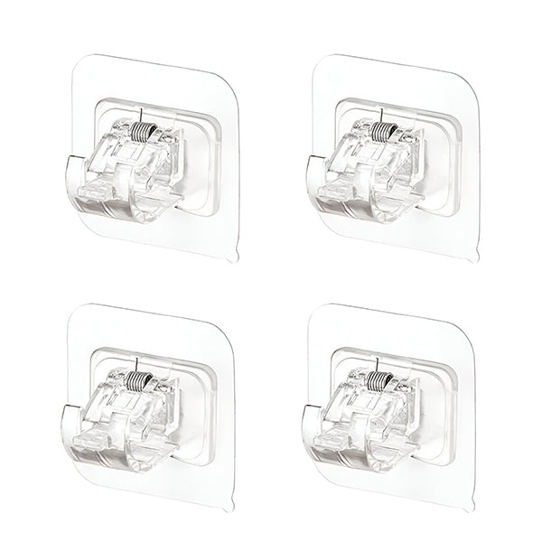 Praktiske kroker for enkel og ryddig oppbevaring (x4)