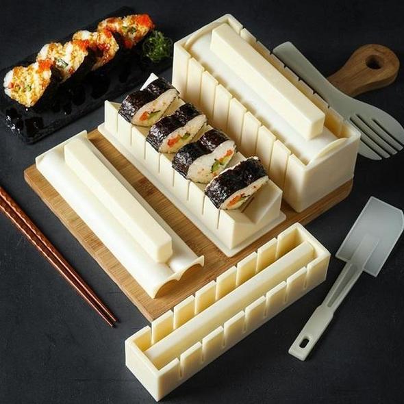 Kit de fabricação de sushi: Prepare os seus sushis facilmente em casa 