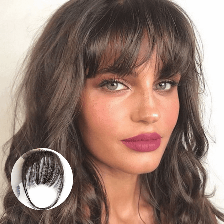 Franja clip-on para um look transformado instantaneamente 